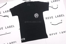 Chrome Hearts Horseshoe T-Shirt Black (S) (3)