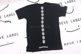 Chrome Hearts Vertical Daggers T-Shirt Black (S) (1)
