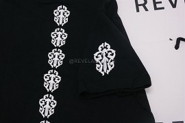Chrome Hearts Vertical Daggers T-Shirt Black (S) (2)