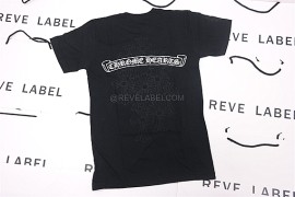 Chrome Hearts Scroll and Cross T-Shirt Black (S) (8)