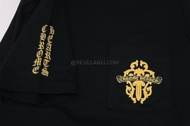 Chrome Hearts Yellow Dagger T-Shirt Black (S) (3)