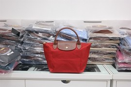 Longchamp Le Pliage Short Handle Small Burnt 1621 089 A29 (1)
